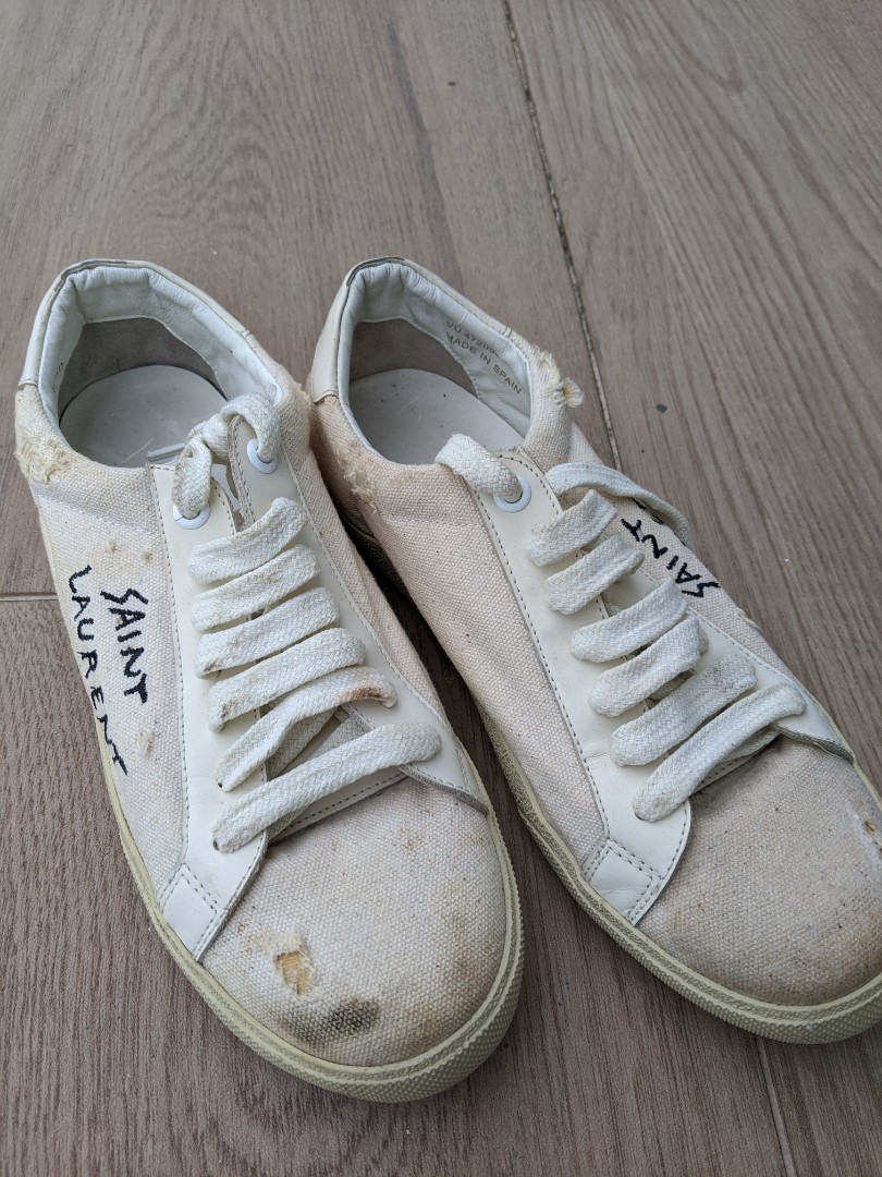 ysl dirty sneakers