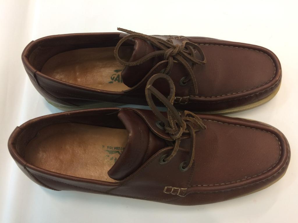 salvatore ferragamo boat shoes