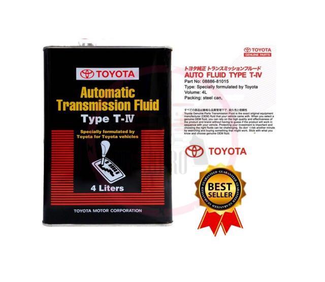 SC253 Minyak gearbox ATF Automatic Auto Transmission Fluid TOYOTA TYPE