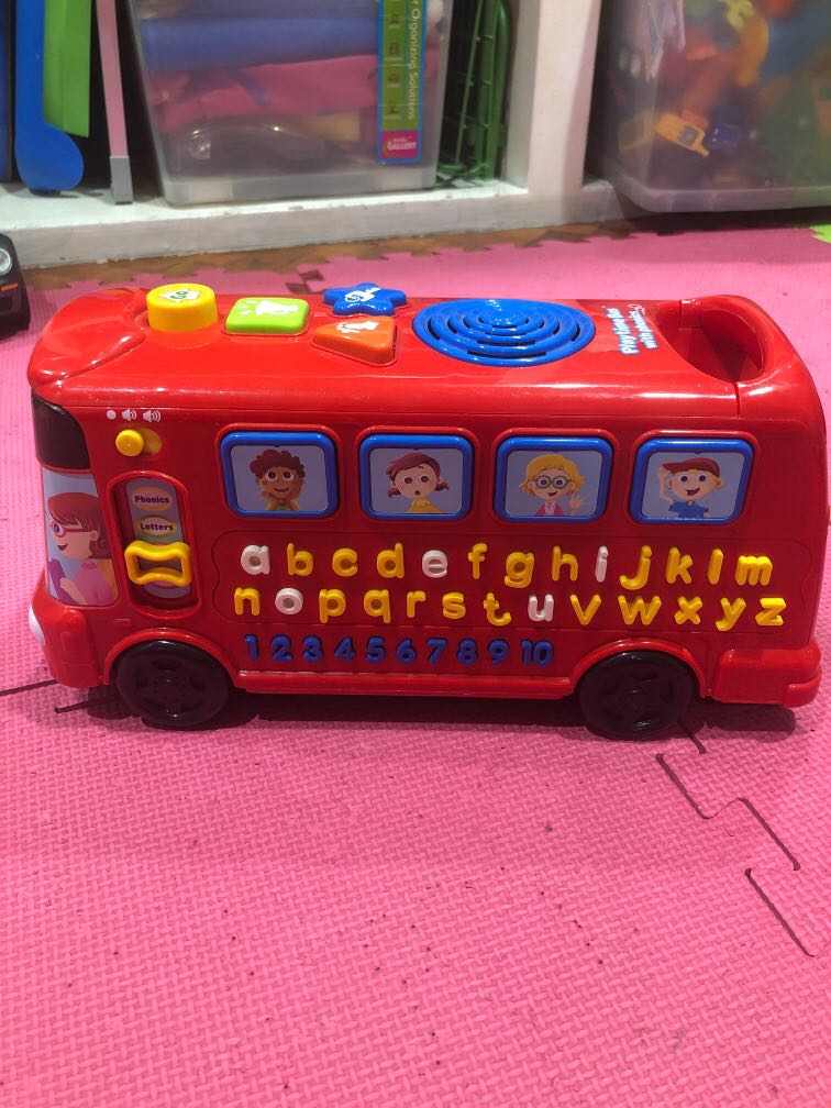 school bus toddler toy