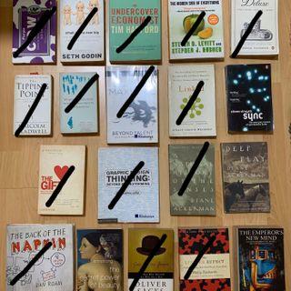 Social science / science books etc