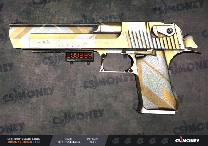 Intuition udstødning Udlænding StatTrak Desert Eagle Bronze Deco FN CSGO, Video Gaming, Gaming  Accessories, Game Gift Cards & Accounts on Carousell