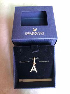 Swarovski 英文字母A墜飾