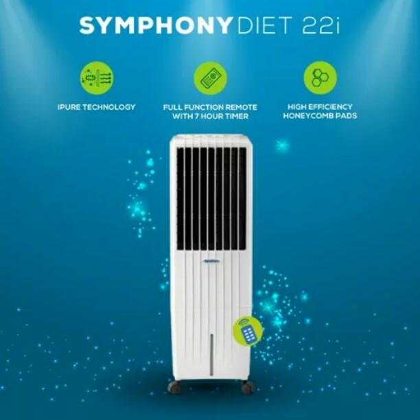 symphony air cooler with compressor