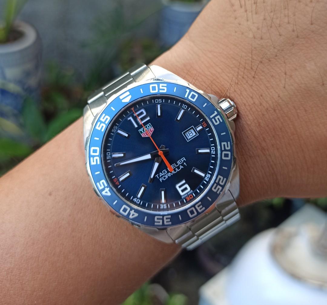 Tag Heuer F1 Blue Dial Men s Fashion Watches Accessories