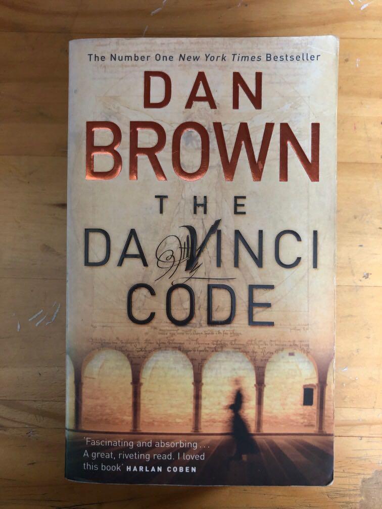 The Da Vinci Code by Dan Brown, 興趣及遊戲, 手作＆自家設計, 文具及工藝 - 畫作及印刷品 - Carousell
