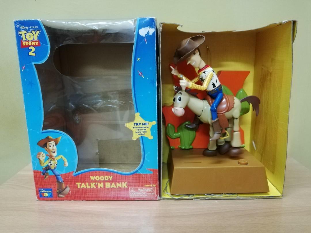 値下げTOY STORY Woody TALK’N BANK キャラクター玩具