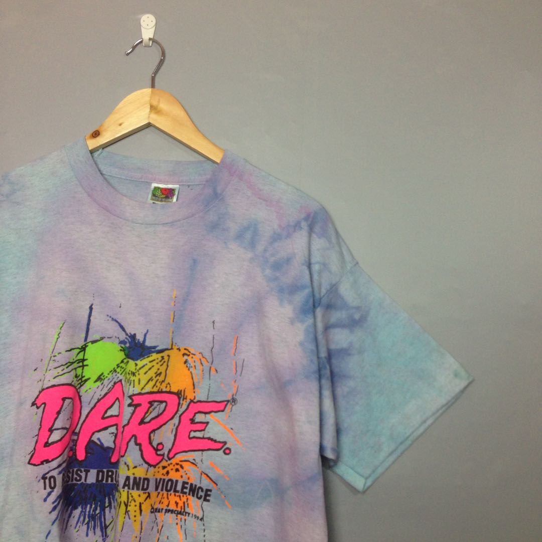 dare tie dye shirt
