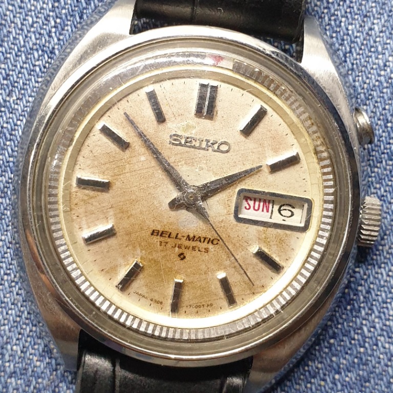Vintage Seiko Bell Matic Weekdater 4006-7000 17 Jewels Automatic Men's  Watch, Women's Fashion, Watches & Accessories, Watches on Carousell