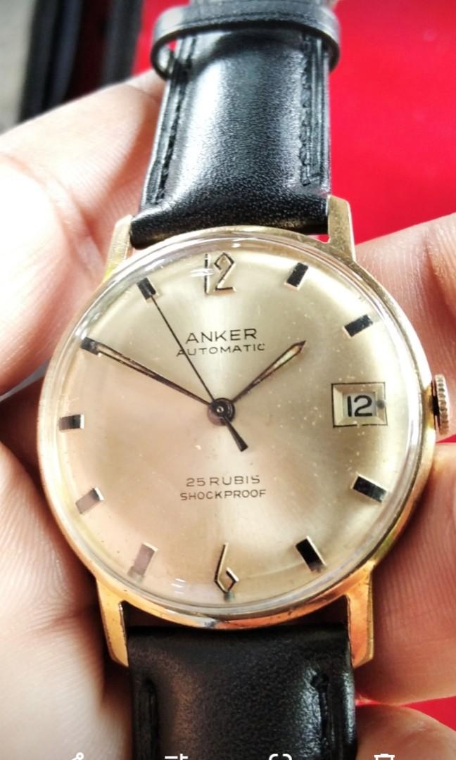 Anker clearance automatic watch