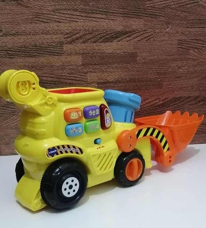 vtech pop a ball bulldozer