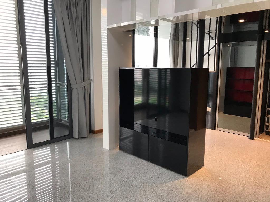 Watertown condo studio with loft for rent, partial furn, next to