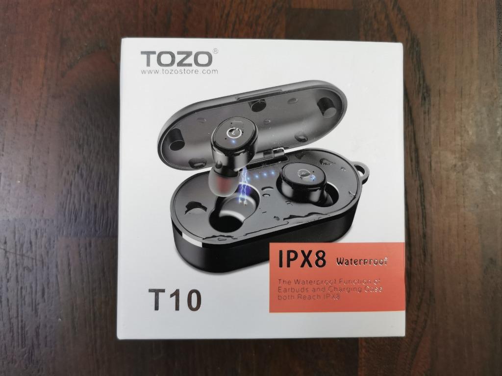 Wireless Earbuds Tozo T10 Bluetooth IPX8 Waterproof with Charging