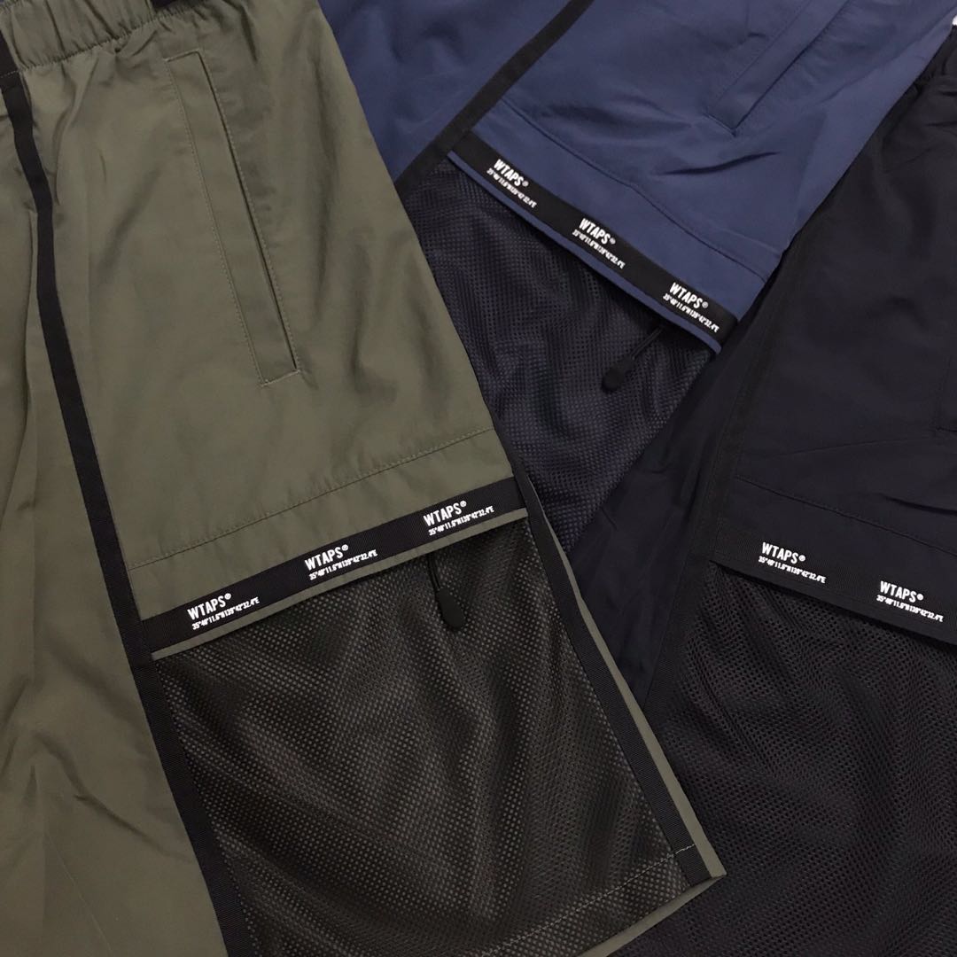 WTAPS 20SS TRACKS SHORTS / SHORTS. NYLON. TUSSAH. SUPPLEX, 男裝 