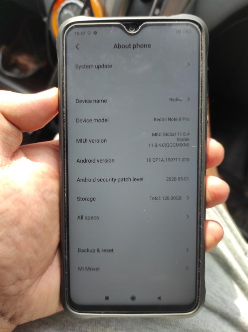 Xiaomi Redmi Note 8 Pro 6 128 128 Micro Sd Mobile Phones Tablets Android Phones Xiaomi On Carousell