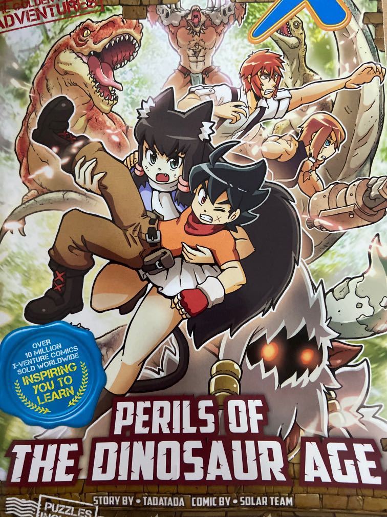 X Venture Xplorers Golden Age Of Adventures H30 Perils Of The Dinosaur Age On Carousell