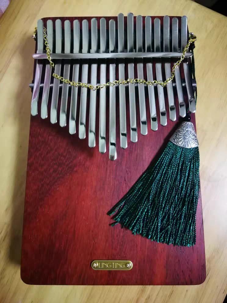 17 Keys African Padauk Kalimba Portable Thumb Piano LING TING K17A