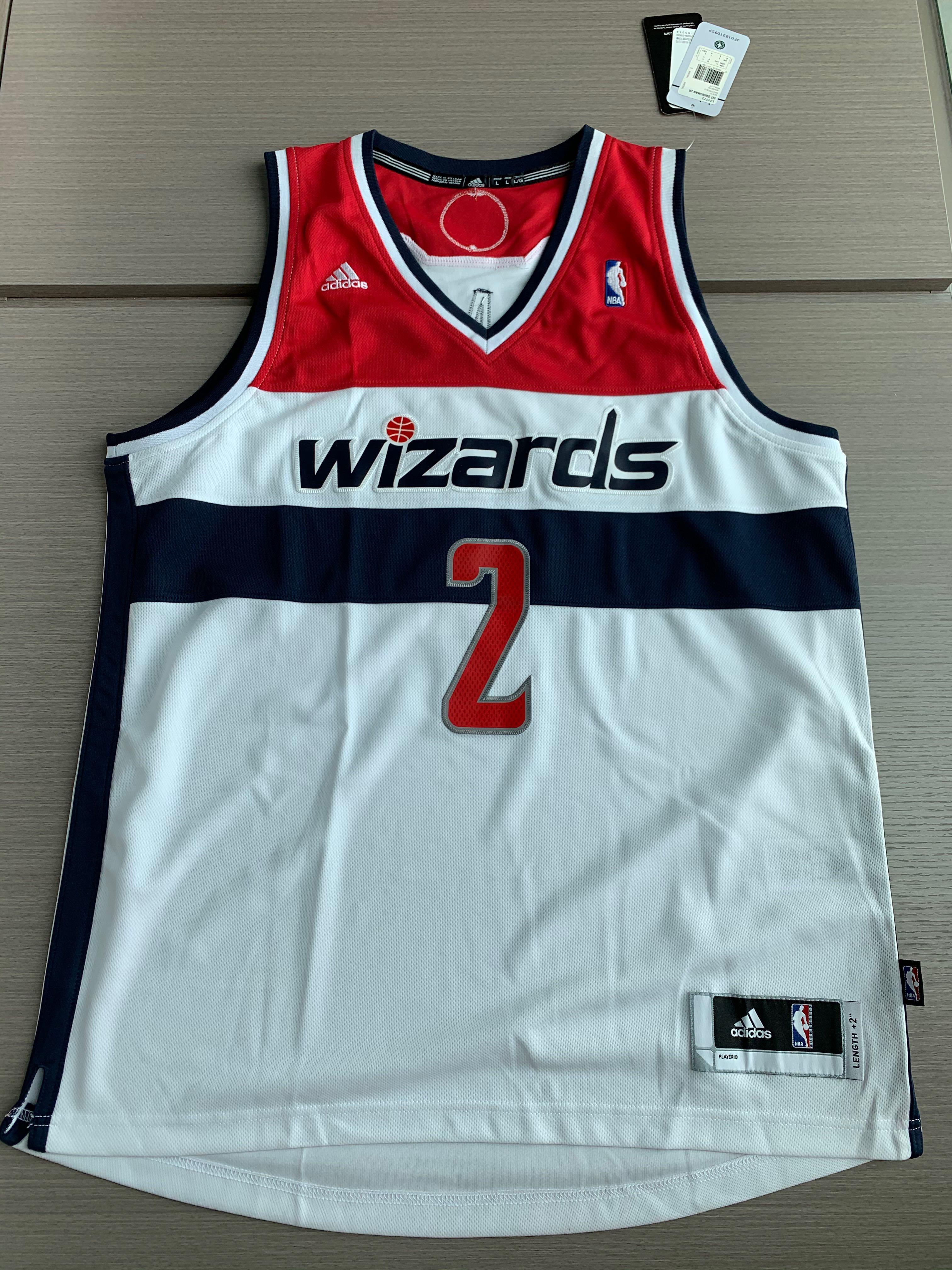 Adidas NBA Jersey 刺繡John Wall Size L 