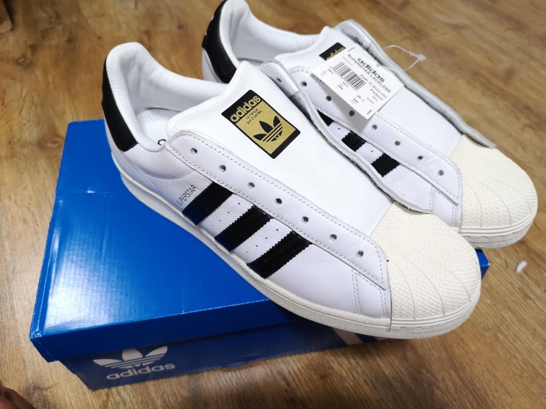 Adidas Superstar Laceless, Men's Fashion, Footwear, Sneakers on Carousell