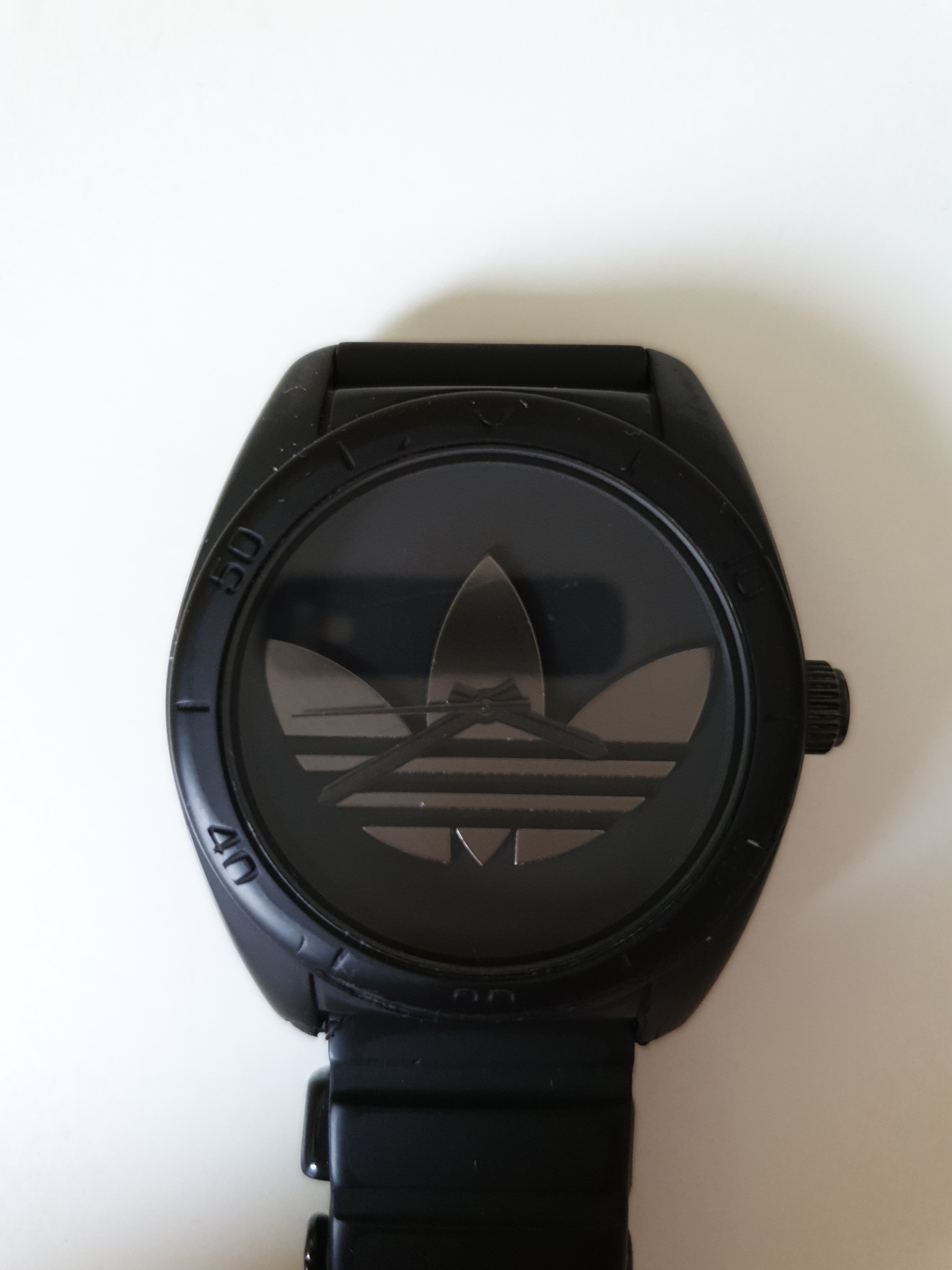 adidas trefoil watch