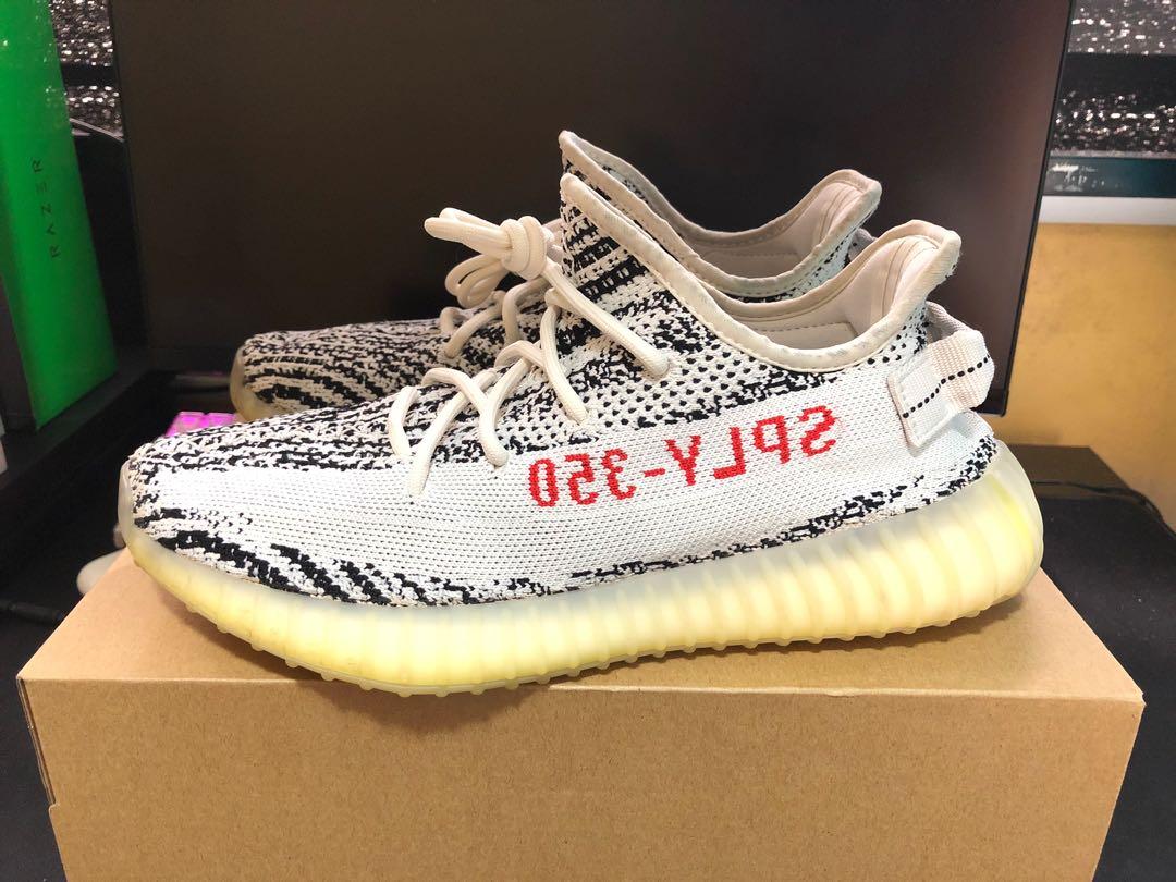 BELOW SRP ADIDAS YEEZY 350 v2 Zebra, Men's Fashion, Footwear, Sneakers on  Carousell