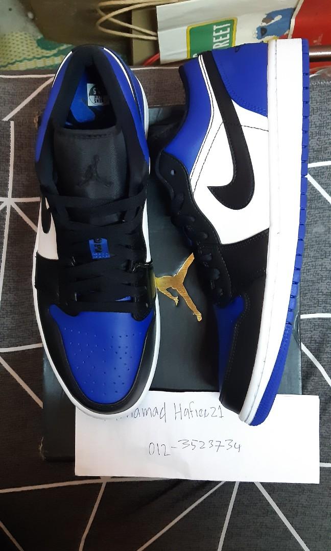 aj 1 low royal blue