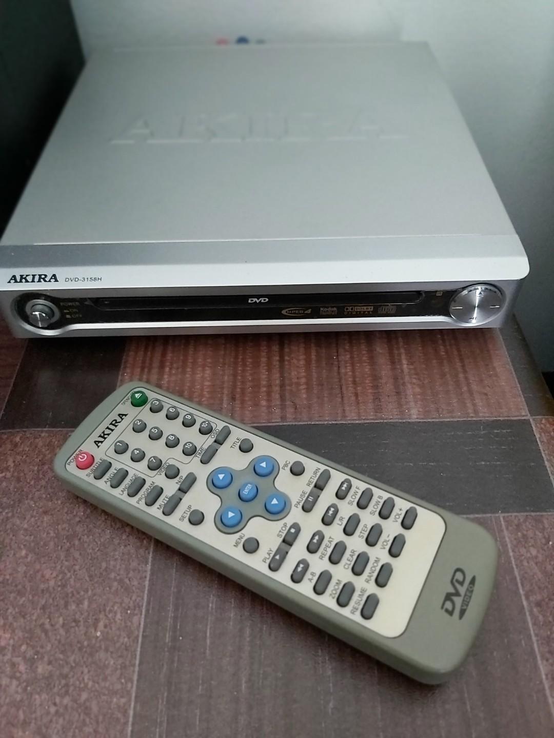 Akira DVD/ VCD/ CD/ Mp4 /Mp3 player, Audio, Portable Music Players on