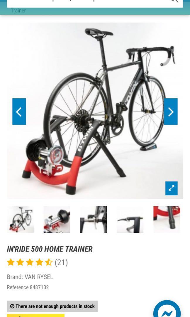 As New Indoor Trainer From Decathlon Bicycles Pmds Parts Accessories On Carousell