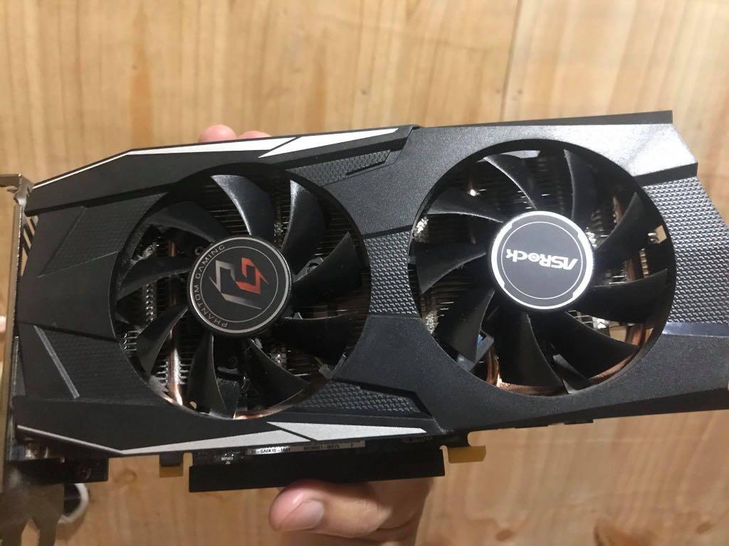 Asrock Rx 570 4gb Phantom Gaming with 5 Months Warranty Computers