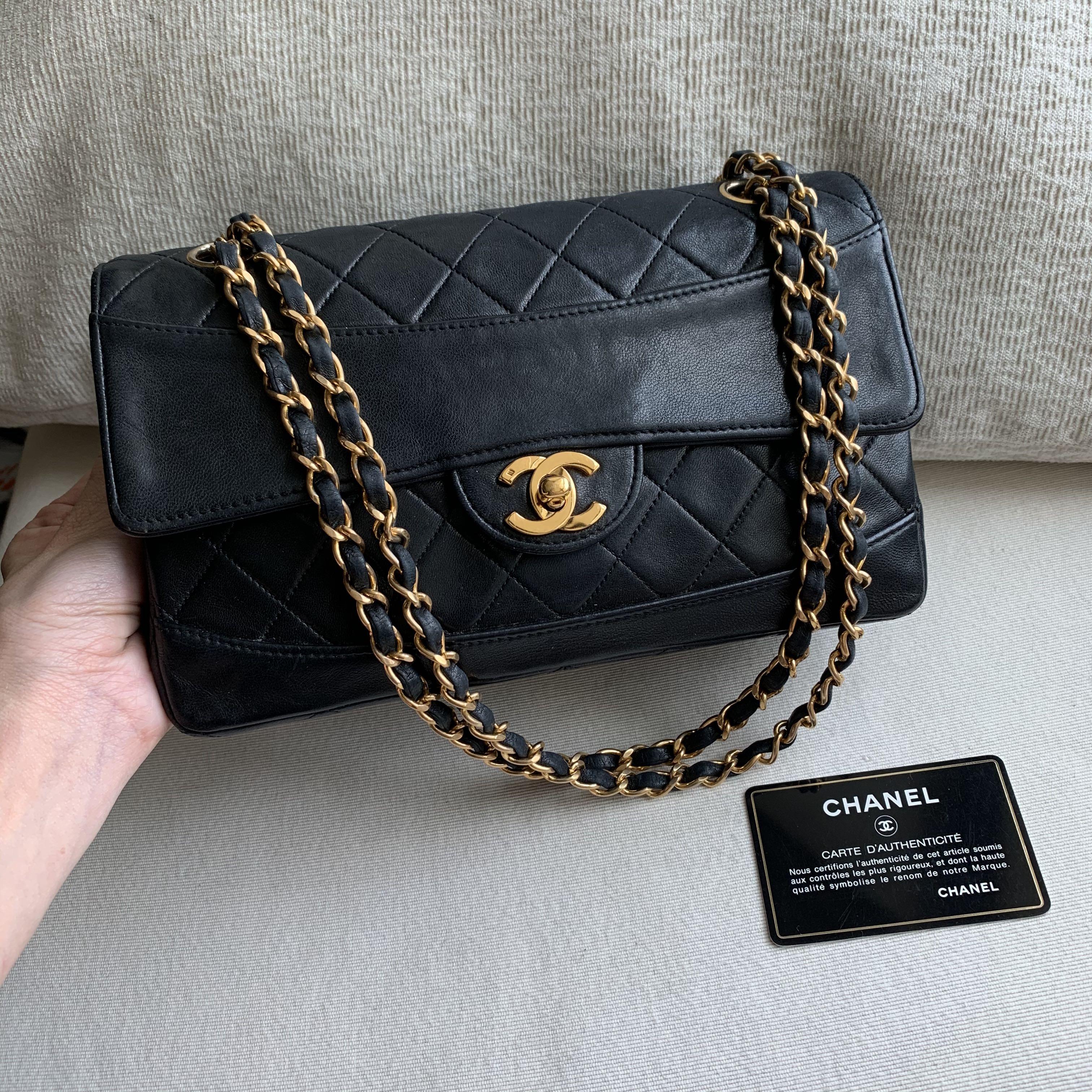 AUTHENTIC CHANEL Crossbody Sling Shoulder Flap Bag, Luxury, Bags & Wallets  on Carousell