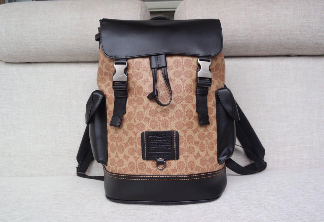 Authentic Coach Men S Backpack F40344 Men S Fashion Bags Wallets Backpacks On Carousell