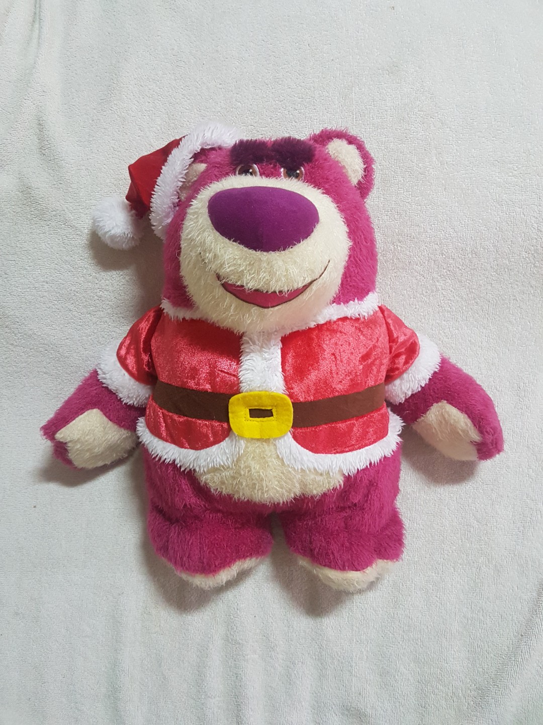 Authentic Large (Big) Disney Pixar Toy Story Christmas Lotso Plush Soft Toy,  Hobbies & Toys, Collectibles & Memorabilia, Fan Merchandise On Carousell