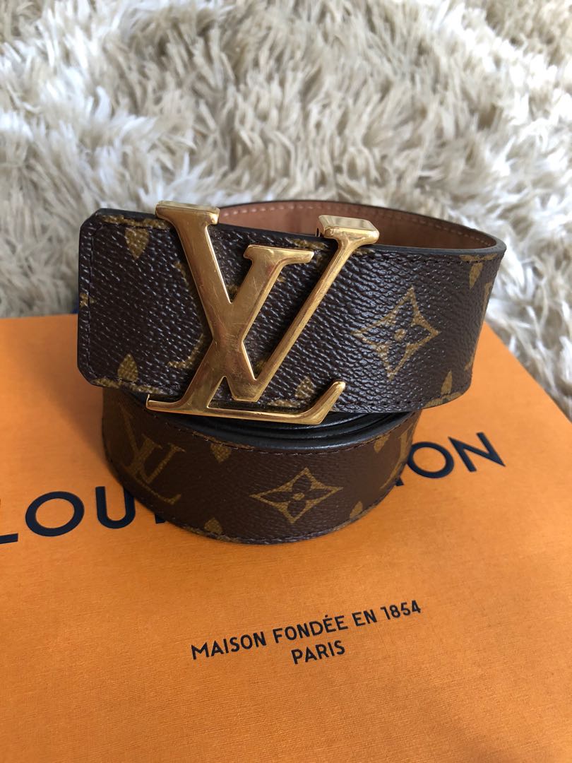 Louis Vuitton Vernis Belt mens