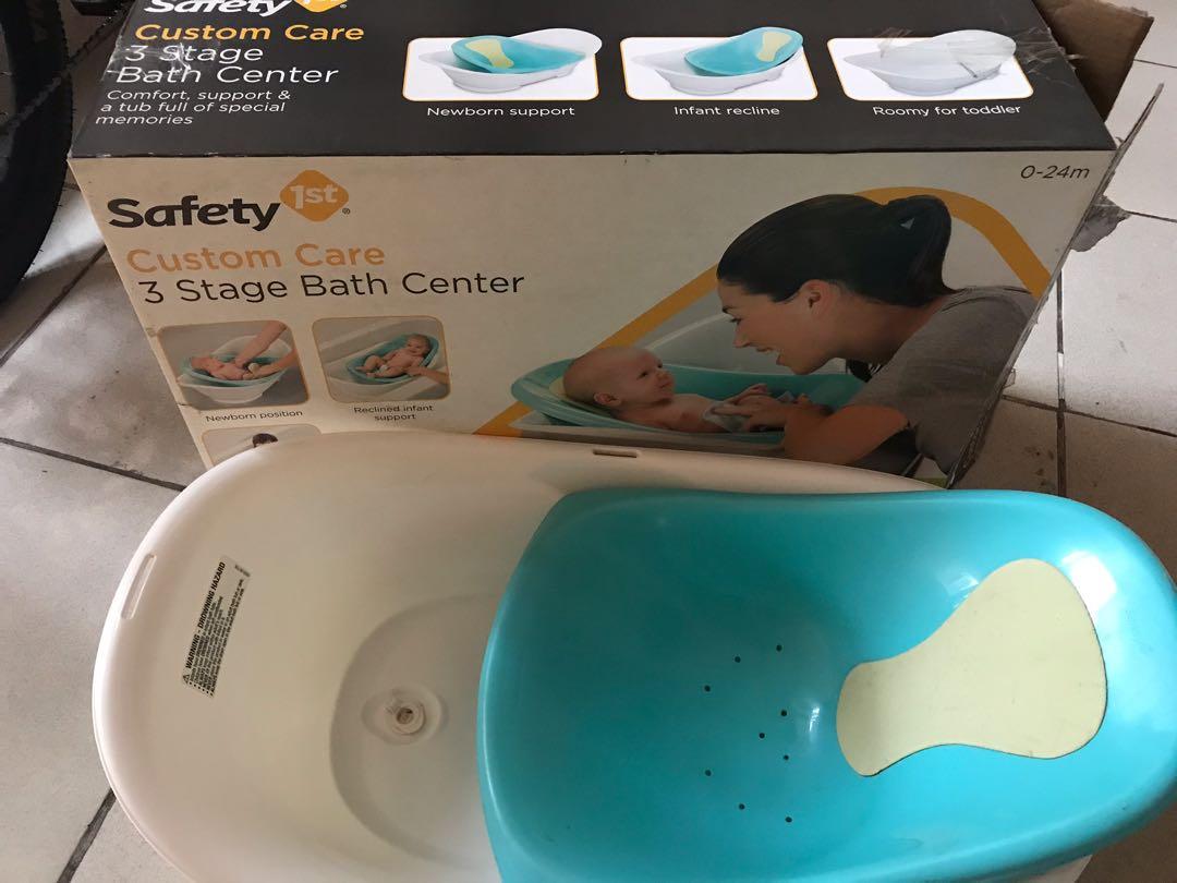 Safety 1st Baby Bath Tub Babies Kids Bathing Changing Bathtub Bath Accessories On Carousell