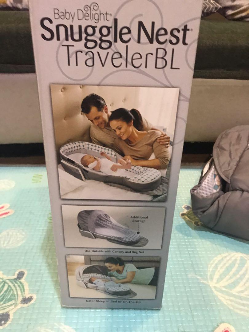Baby delight snuggle nest traveler bl clearance