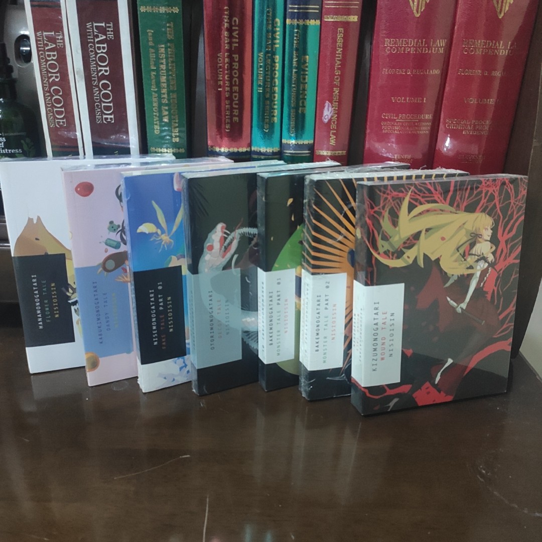 Monogatari Collection Hobbies Toys Books Magazines Comics Manga On Carousell