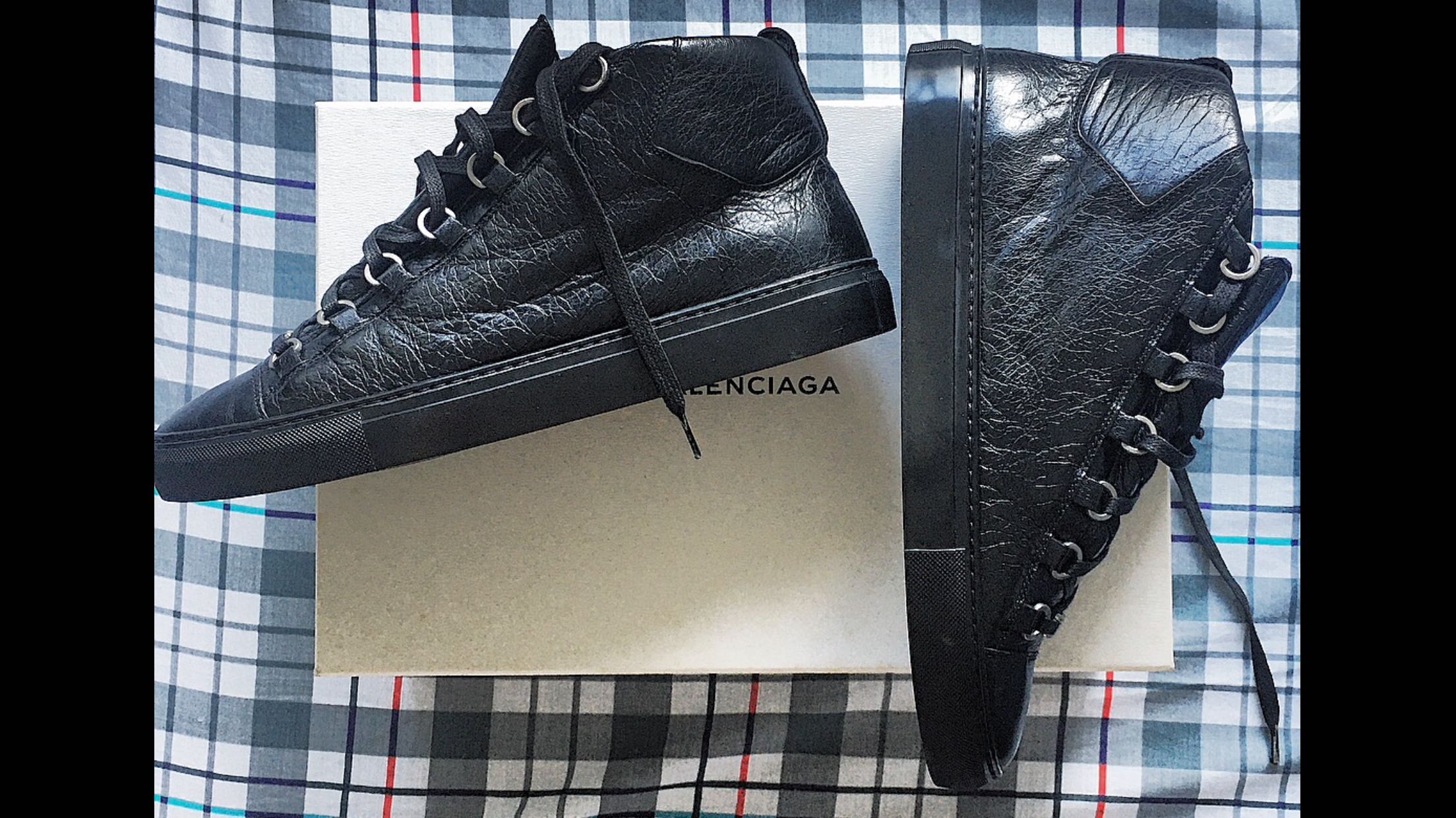 balenciaga arena noir