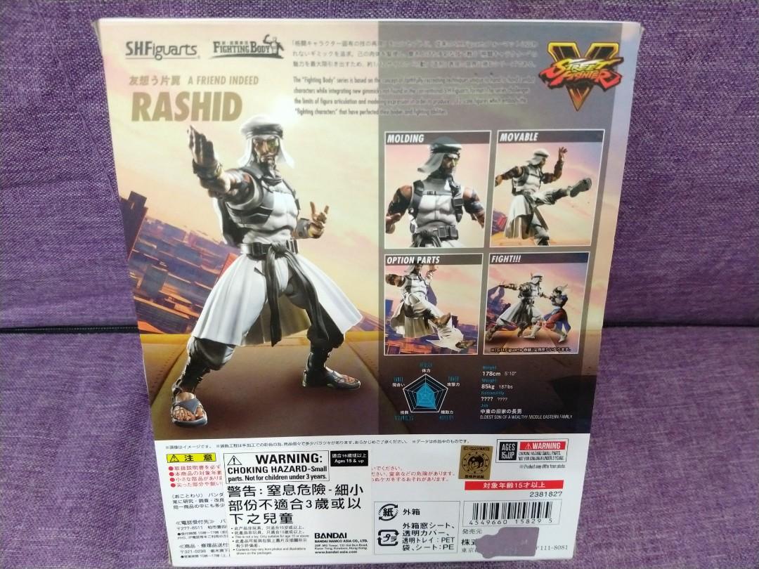 Rasheed Fd Bandai shf street fighter RASHID 全新行版, 興趣及遊戲, 玩具 & 遊戲類 - Carousell