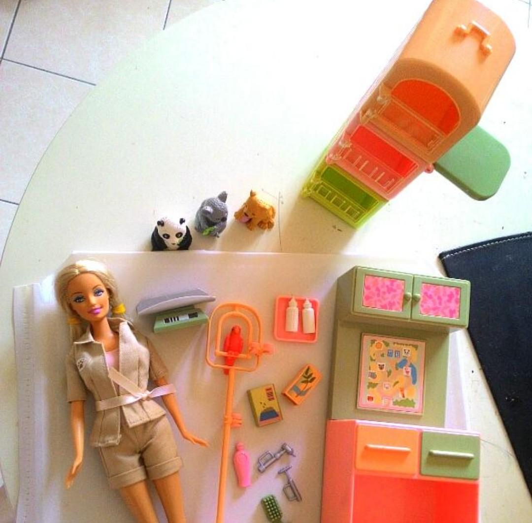 Barbie zoo on sale doctor playset