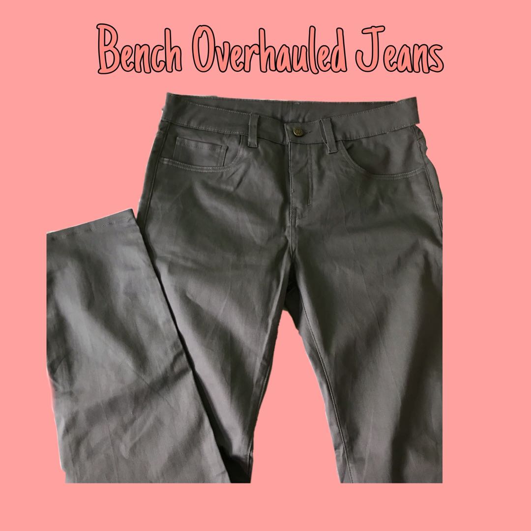 Bench overhauled jeans, Men's Fashion, Bottoms, Jeans on Carousell