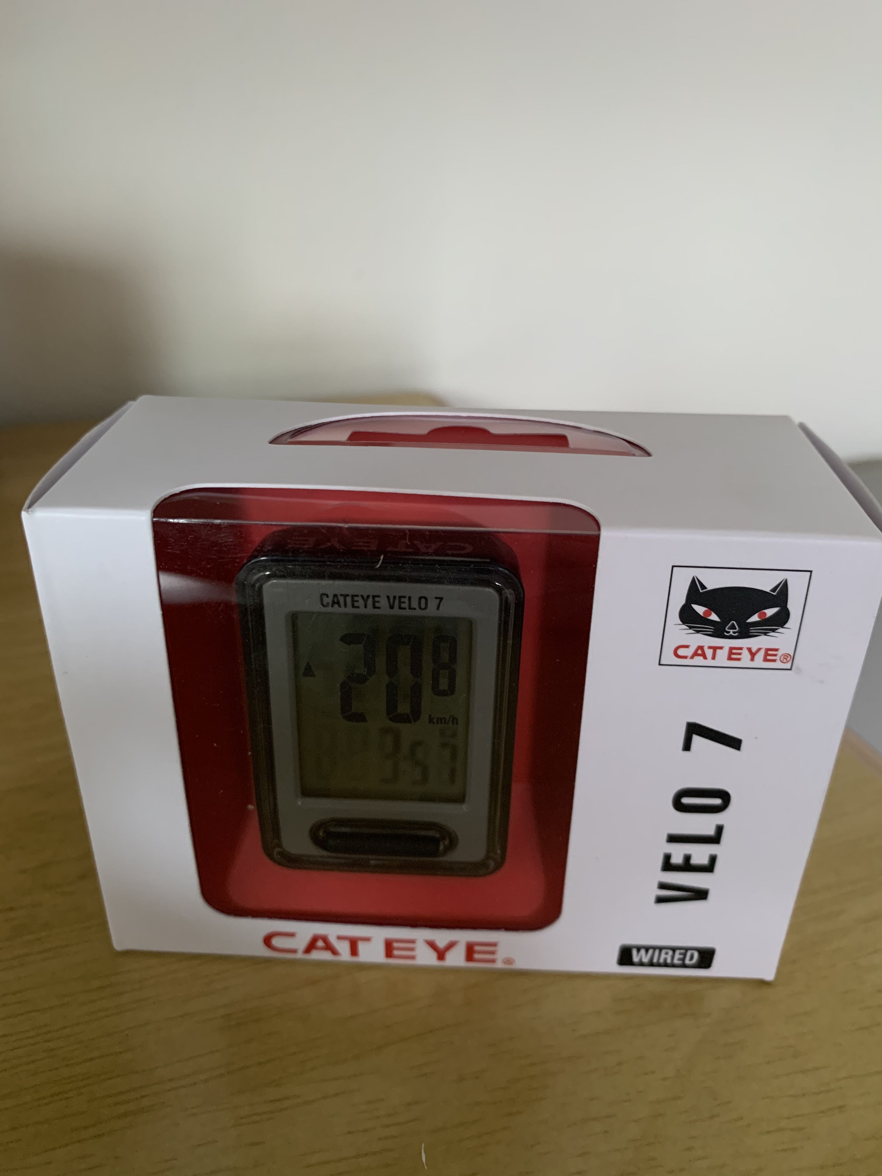 speedometer cateye velo 7