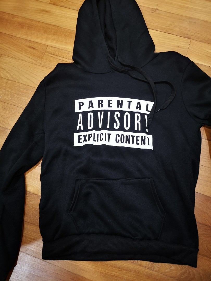 supreme parental advisory hoodie