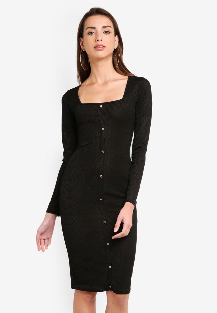 Zalora long sleeve dress 2025
