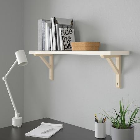 Brand New Bergshult Ikea Wall Shelves Furniture Shelves Drawers On Carousell