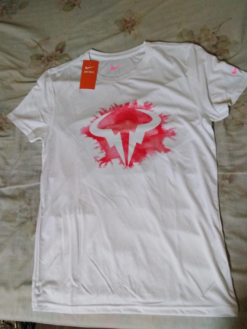 Brand New Rafael Nadal Class A Nike T Shirt Size M Negotiable At A Reasonable Price Offer Pls Contact Mobile 0925 897 4438 For Faster Transaction Sports Athletic Sports Clothing On Carousell