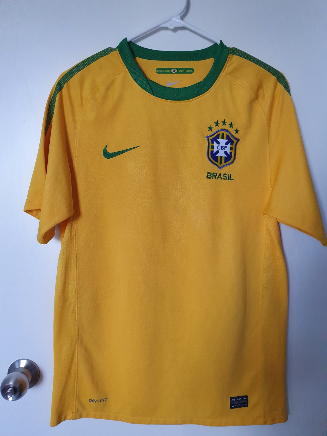 official brazil soccer jersey