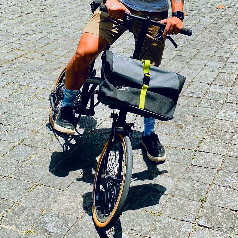 brompton roll top bag