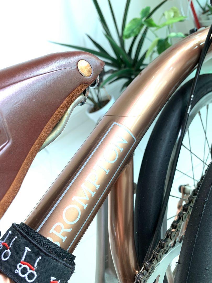 Brompton rose gold clearance