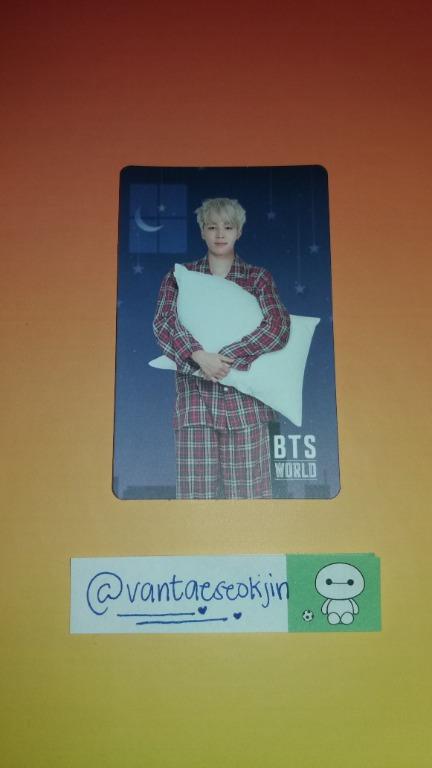 BTS World Game coupon photocard / pc (Jimin), Hobbies & Toys ...