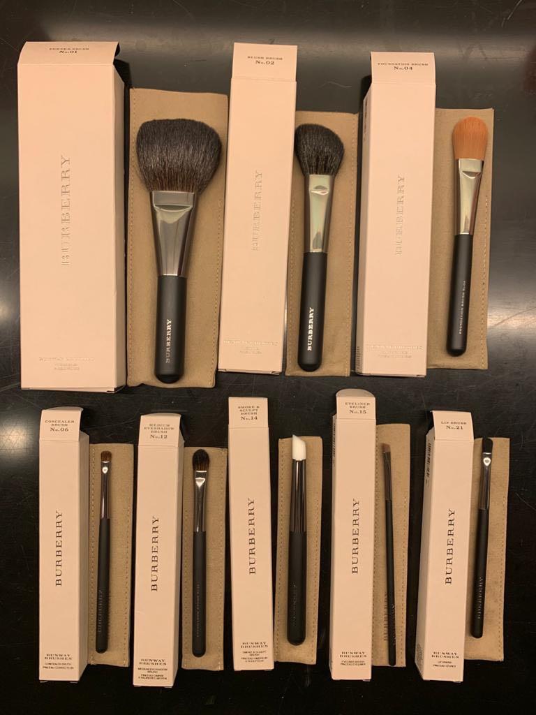 burberry makeup brush set